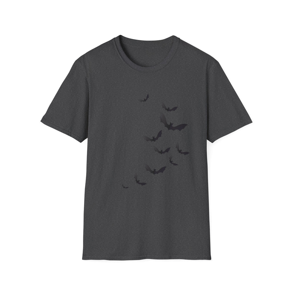 Bat Flock Graphic T-Shirt — Minimal Halloween Tee