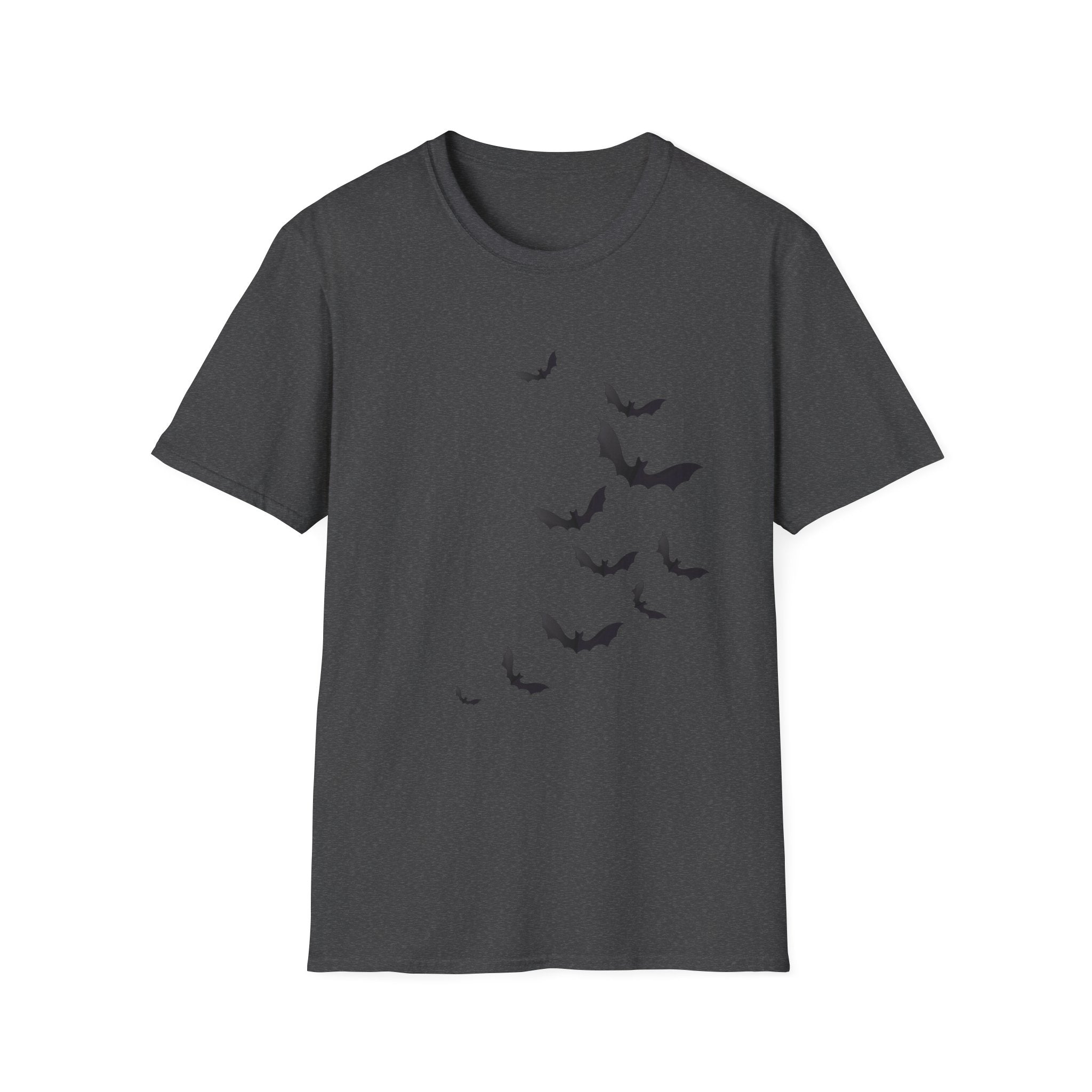 Bat Flock Graphic T-Shirt — Minimal Halloween Tee