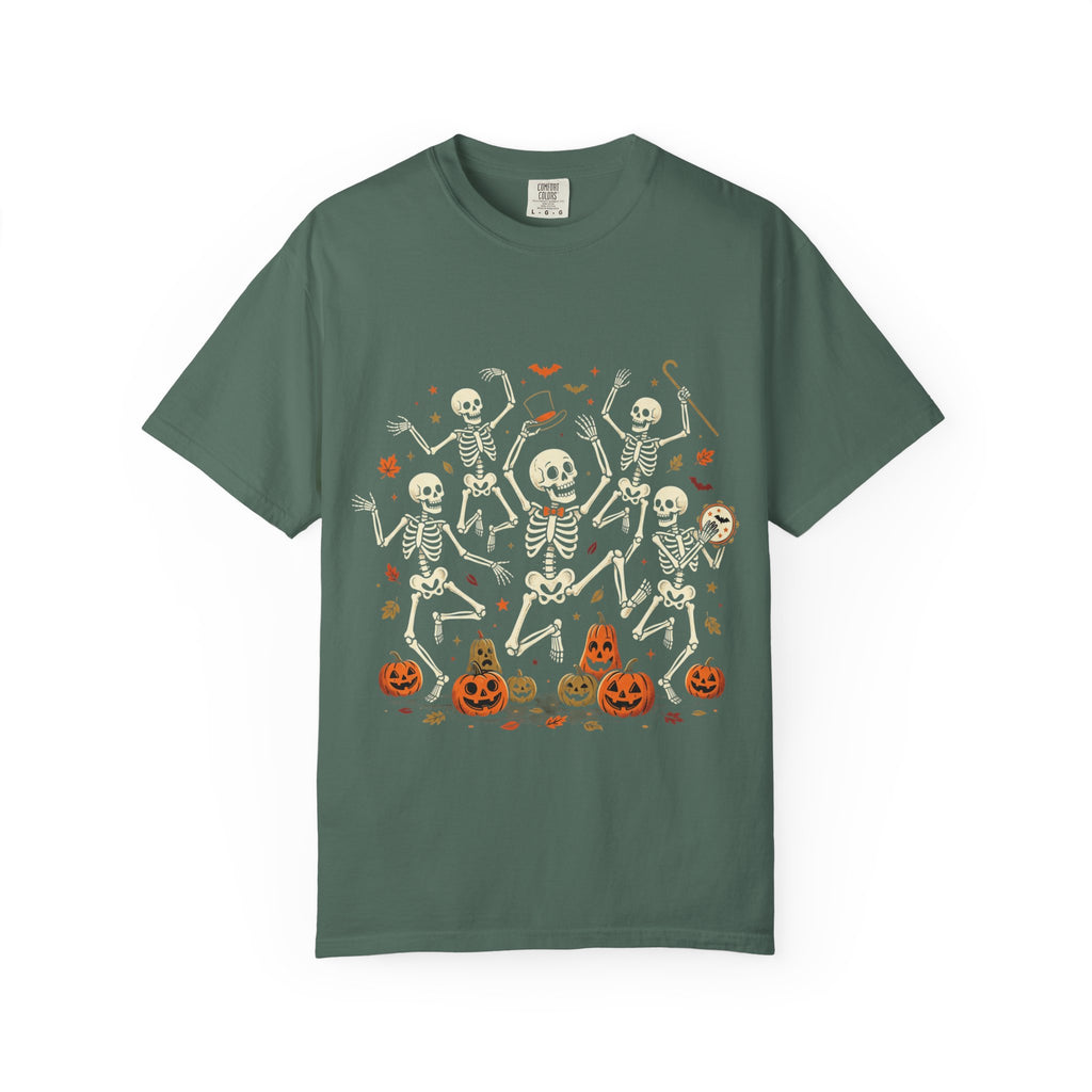 Halloween Pumpkins & Ghosts T-Shirt — Haunted Fall Graphic Tee