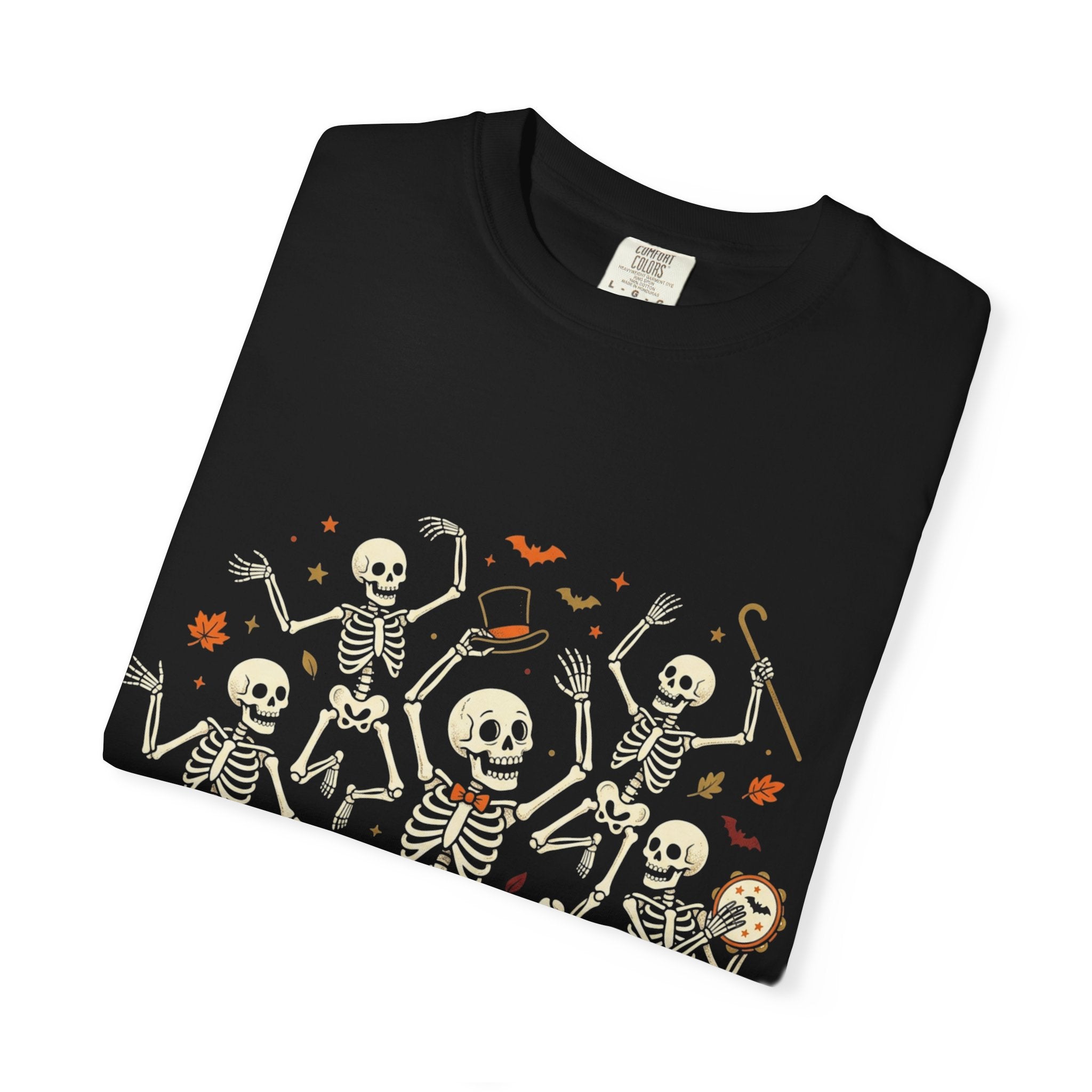 Halloween Pumpkins & Ghosts T-Shirt — Haunted Fall Graphic Tee