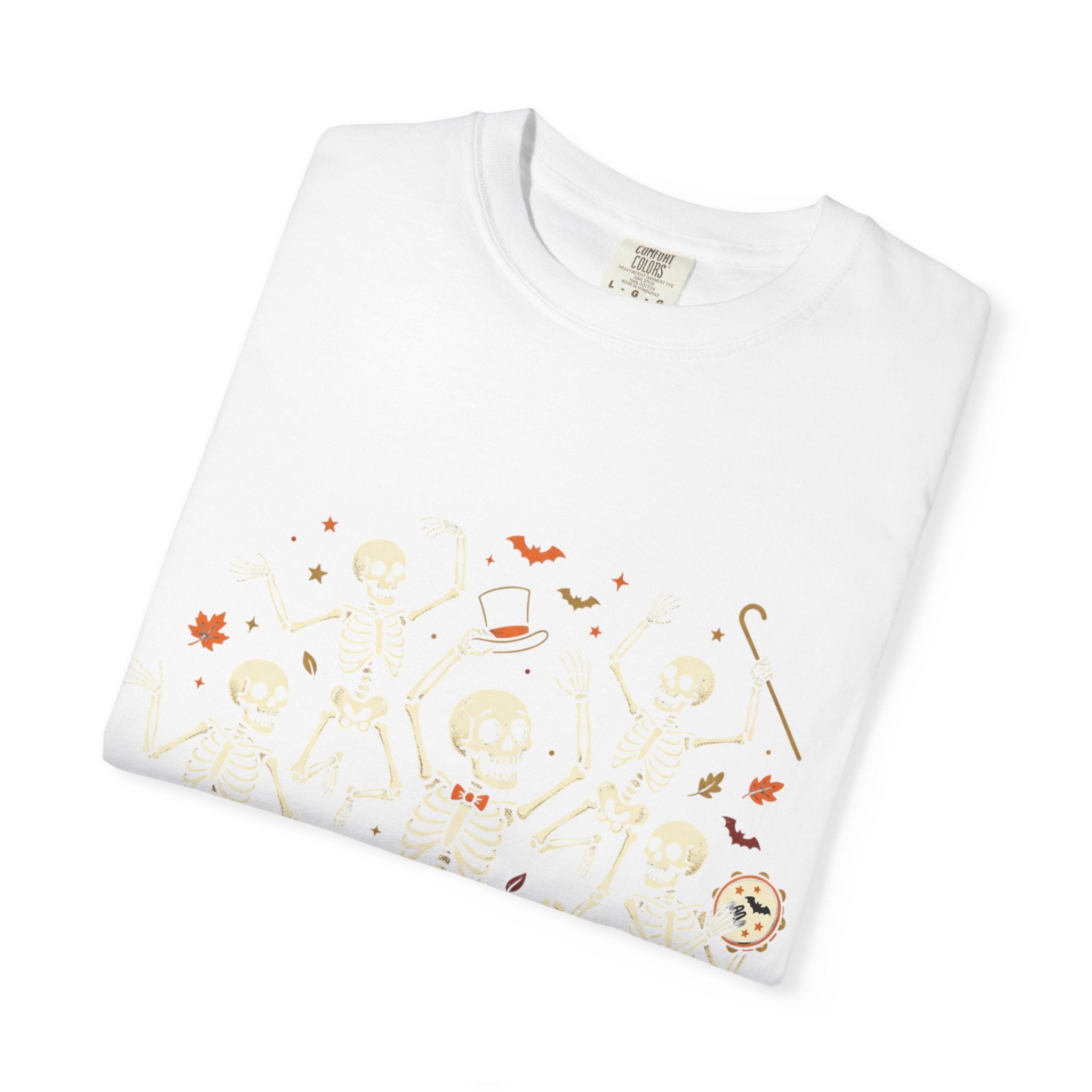 Halloween Pumpkins & Ghosts T-Shirt — Haunted Fall Graphic Tee