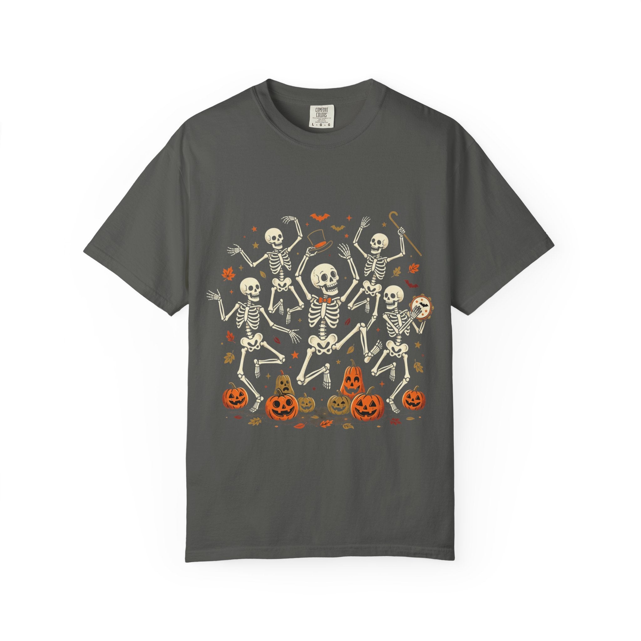 Halloween Pumpkins & Ghosts T-Shirt — Haunted Fall Graphic Tee