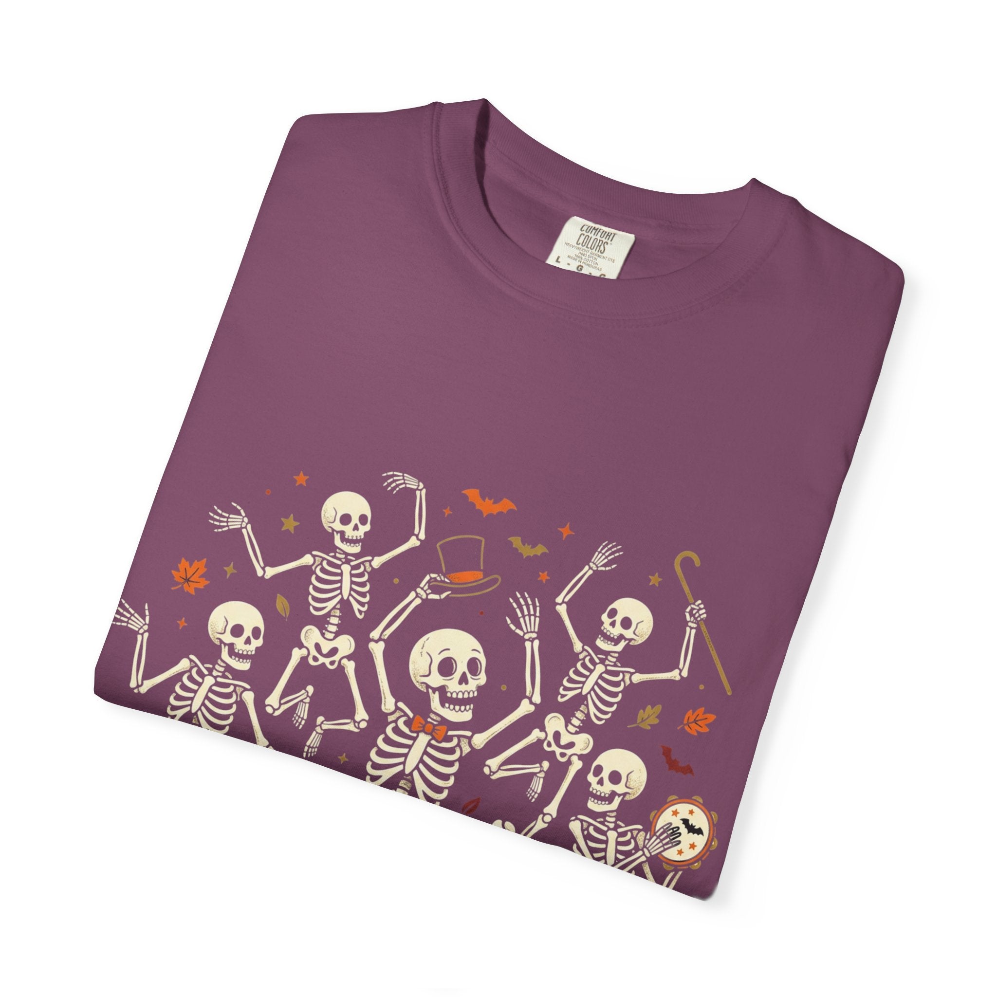 Halloween Pumpkins & Ghosts T-Shirt — Haunted Fall Graphic Tee
