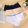 Cotton Letter Belt Briefs