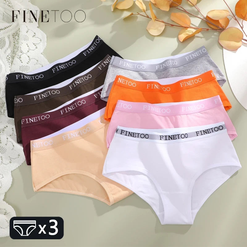 Cotton Letter Belt Briefs