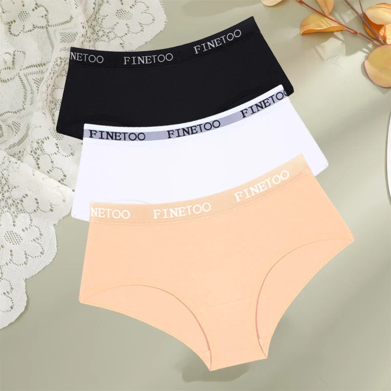 Cotton Letter Belt Briefs