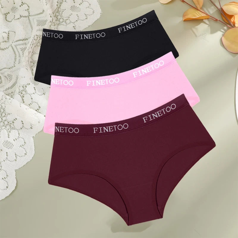 Cotton Letter Belt Briefs