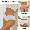Cotton Letter Belt Briefs