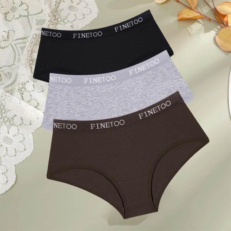 Cotton Letter Belt Briefs