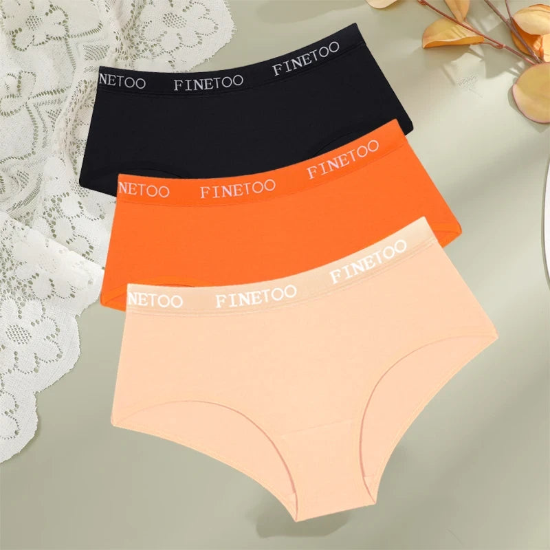 Cotton Letter Belt Briefs