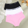 Cotton Letter Belt Briefs