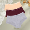 Cotton Letter Belt Briefs