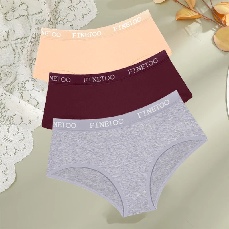 Cotton Letter Belt Briefs