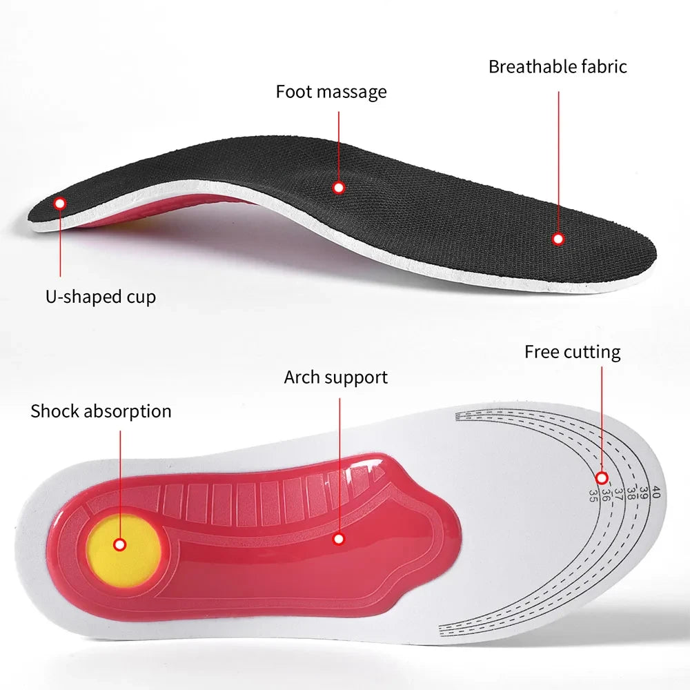 Orthopedic Arch Support Shoe Insoles