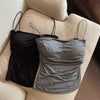 Pleated Waist Corset Tank