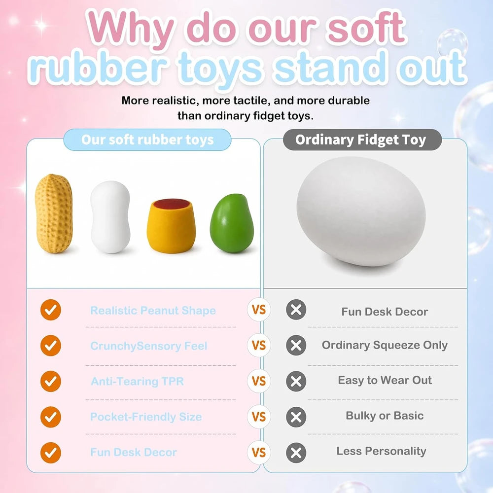 Crunchy Squishy Stress Ball Set