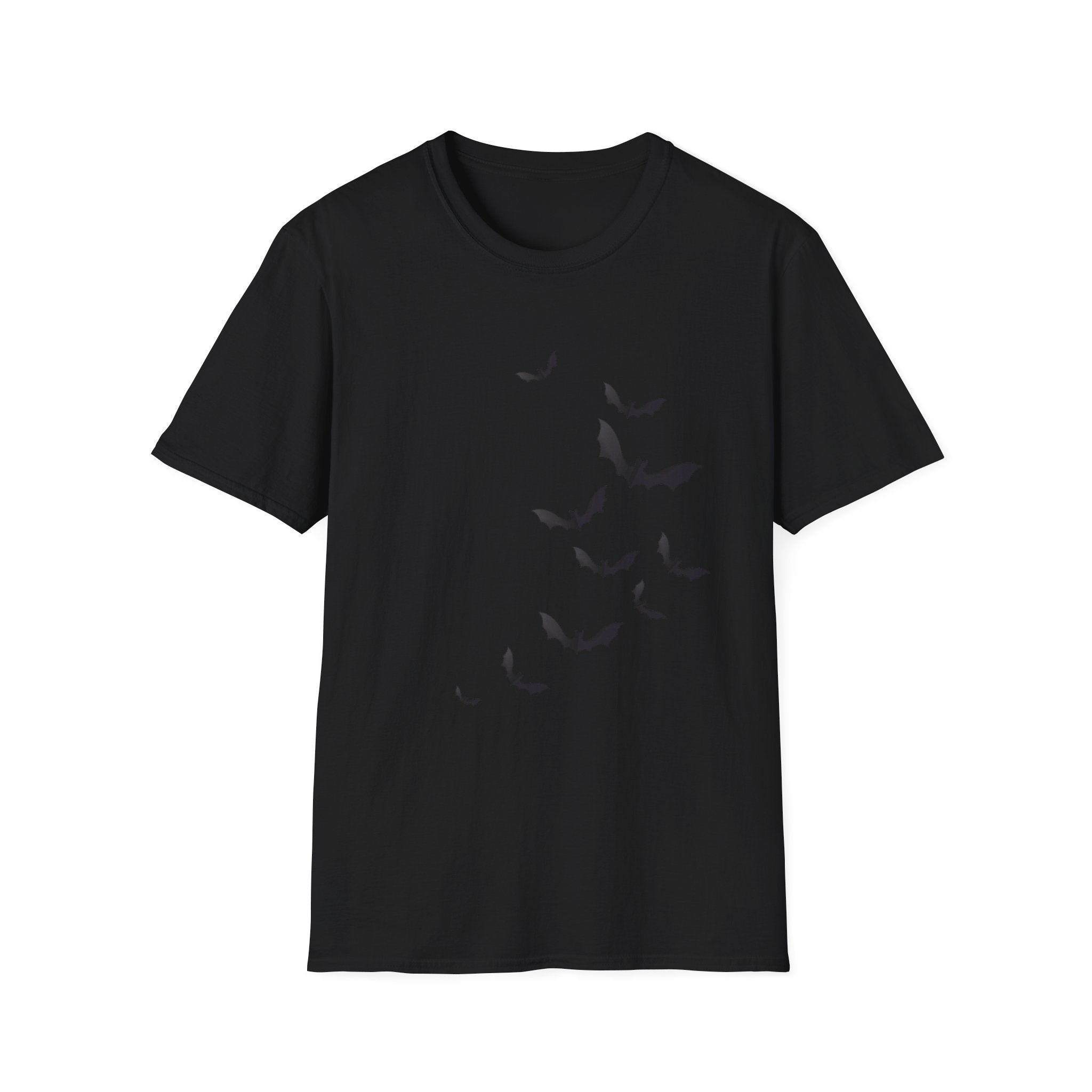 Bat Flock Graphic T-Shirt — Minimal Halloween Tee