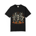 Halloween Pumpkins & Ghosts T-Shirt — Haunted Fall Graphic Tee
